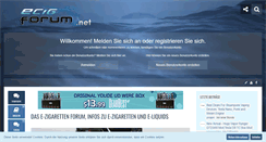 Desktop Screenshot of ecigforum.net